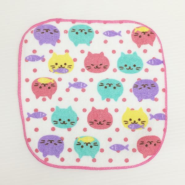 プリントミニハンカチ柄込