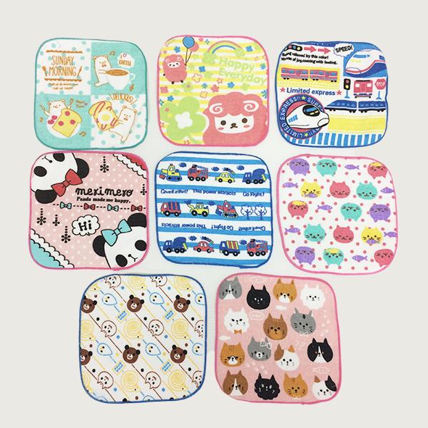 プリントミニハンカチ柄込