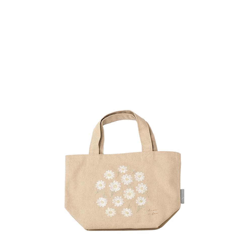 ito刺繍ミニトートバッグ