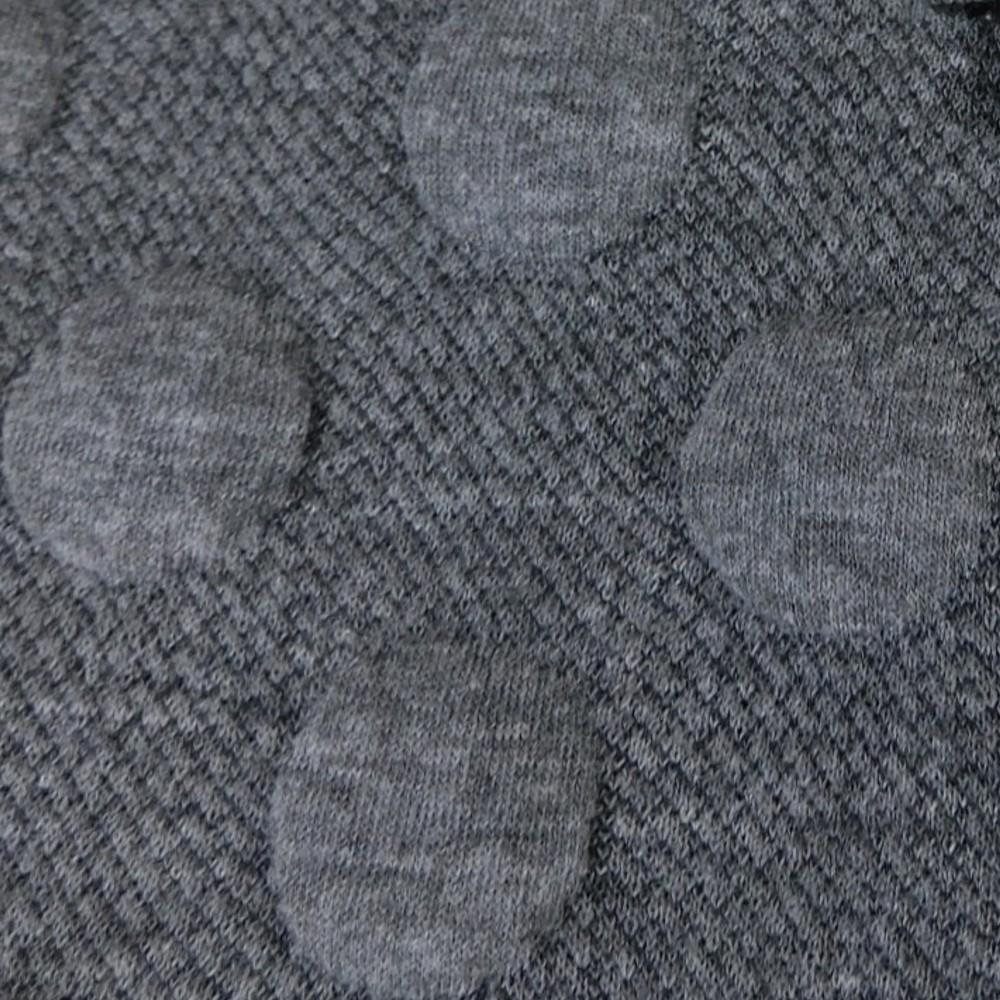 2025秋冬新作1色2サイズ展開ドット柄ふくれジャガードジャケットゆったりサイズ