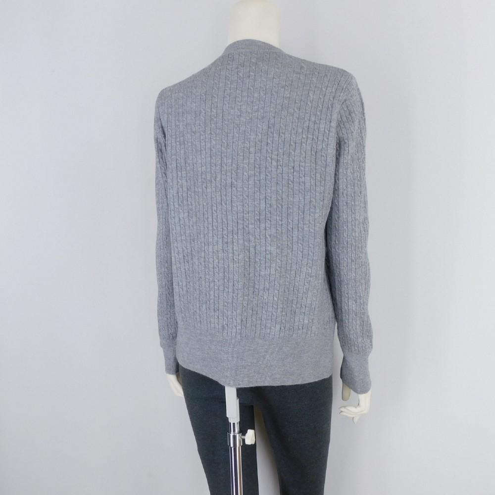 3色展開ニットカーディガンゆったりサイズ