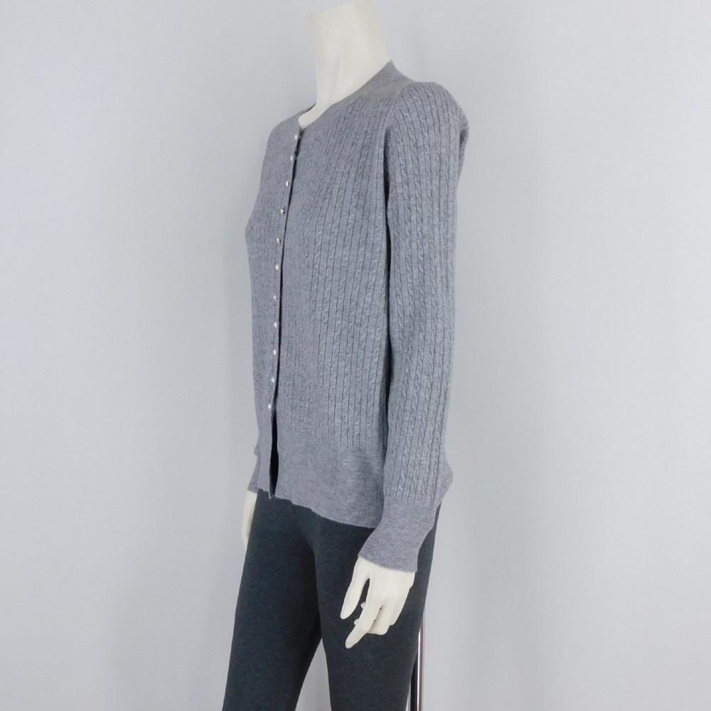 3色展開ニットカーディガンゆったりサイズ