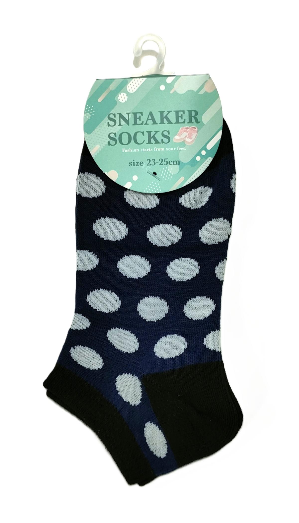 レディース靴下　スニーカーソックス1足組5柄