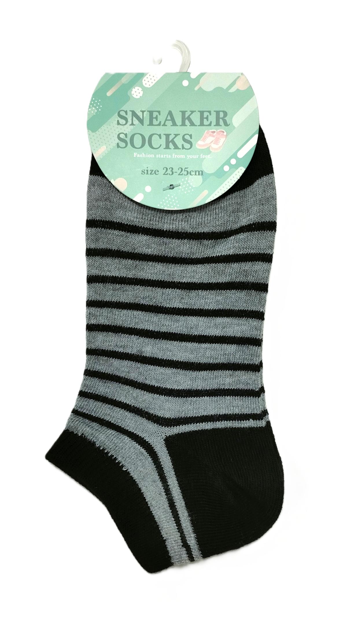 レディース靴下　スニーカーソックス1足組5柄