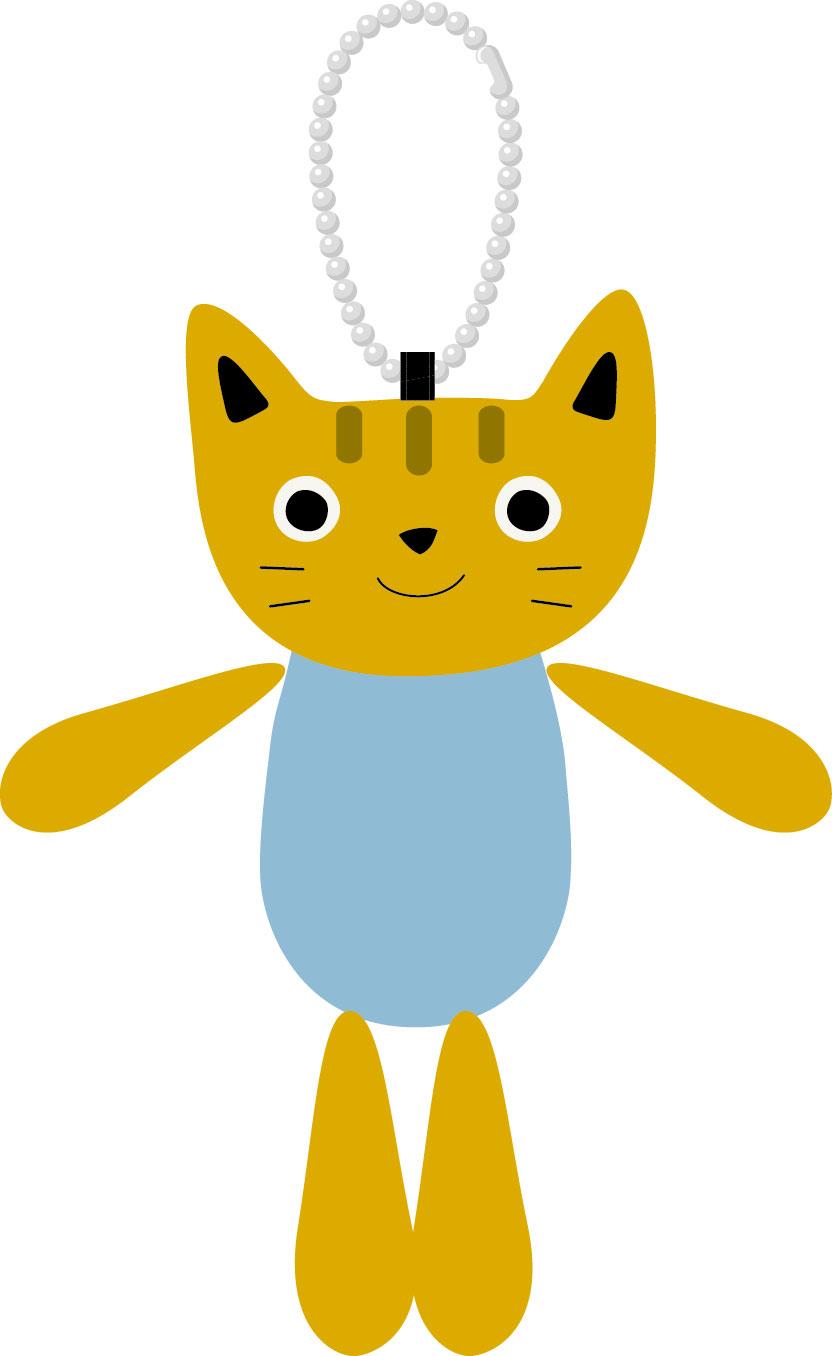 ぷらりんマスコット　トラねこ