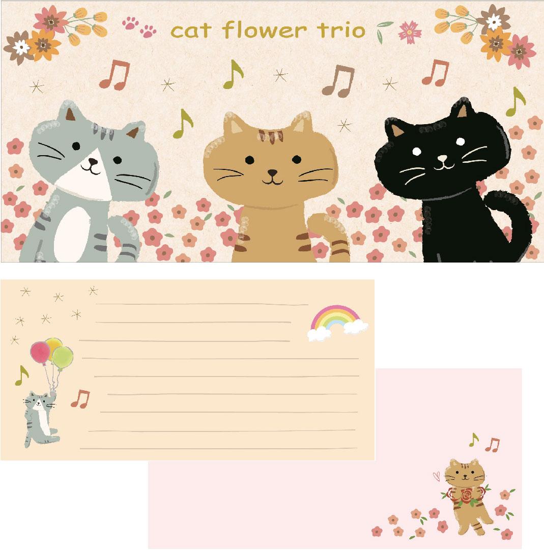 一筆箋　フラワー