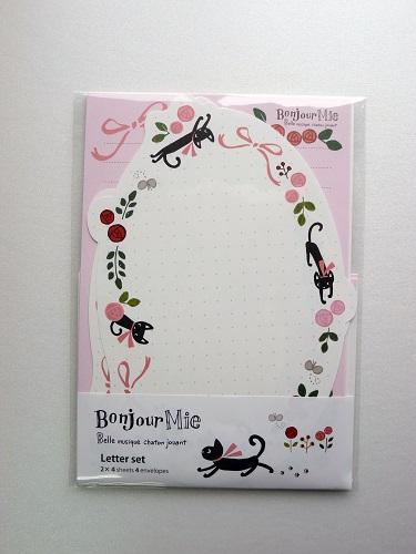 レターセット　ローズ＆リボン