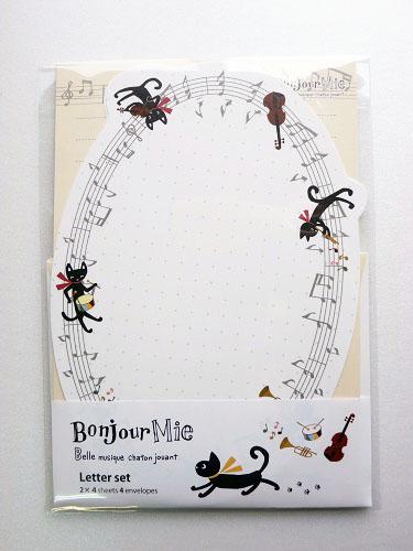 レターセット　音楽隊