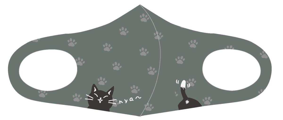 ウレタンマスク　ニャー