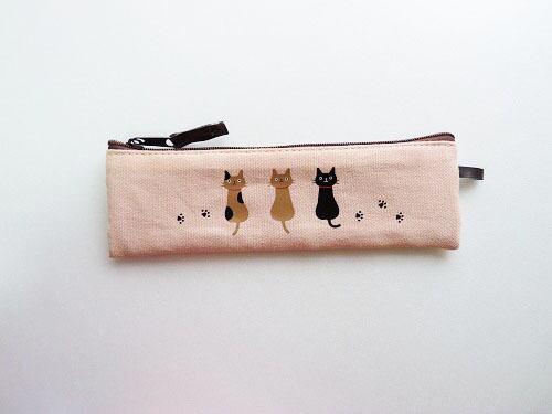 スリムペンケース　ピンク