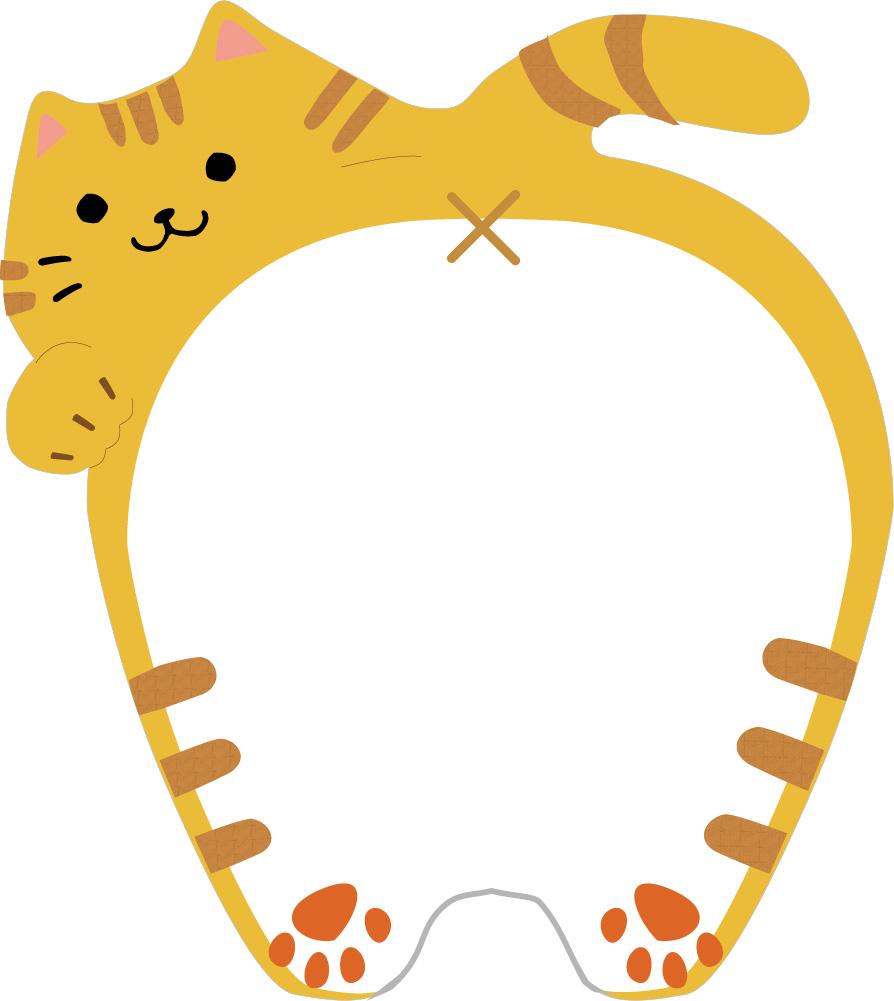 おしりマグネットメモ（ペン付き）トラねこ