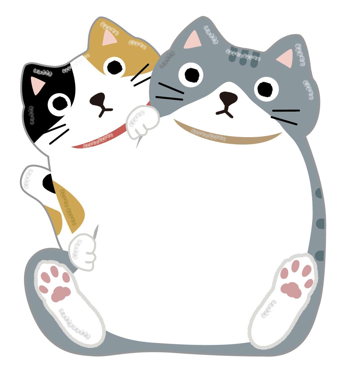 なかよしマグネットメモ（ペン付ツき）ミケ＆グレートラ