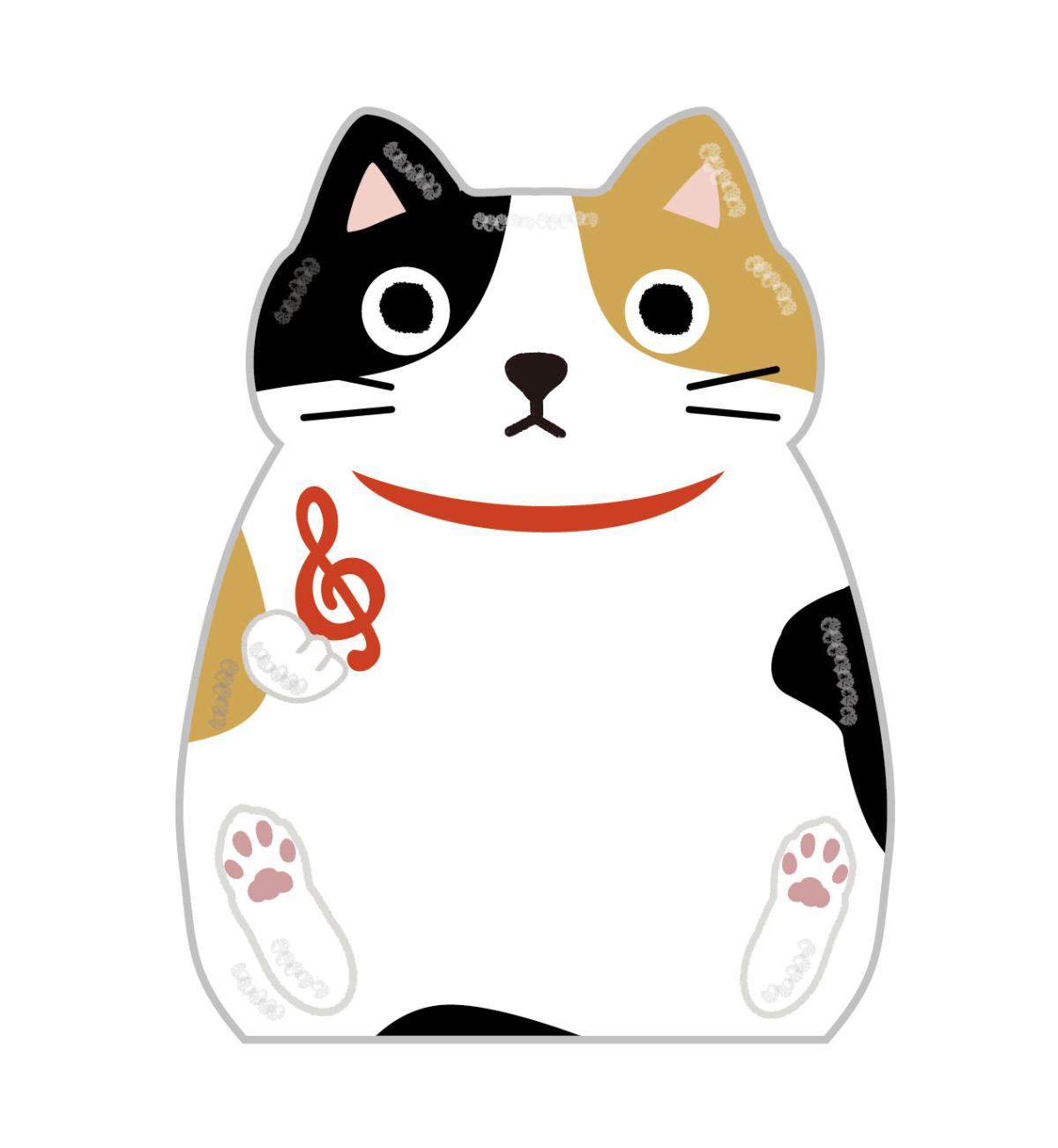 ちょいメモ　ミケねこ