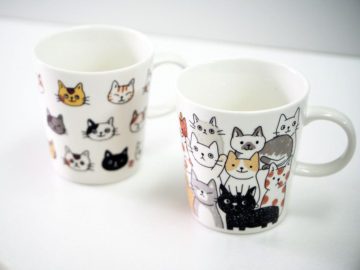 マグカップ　ねこ全身