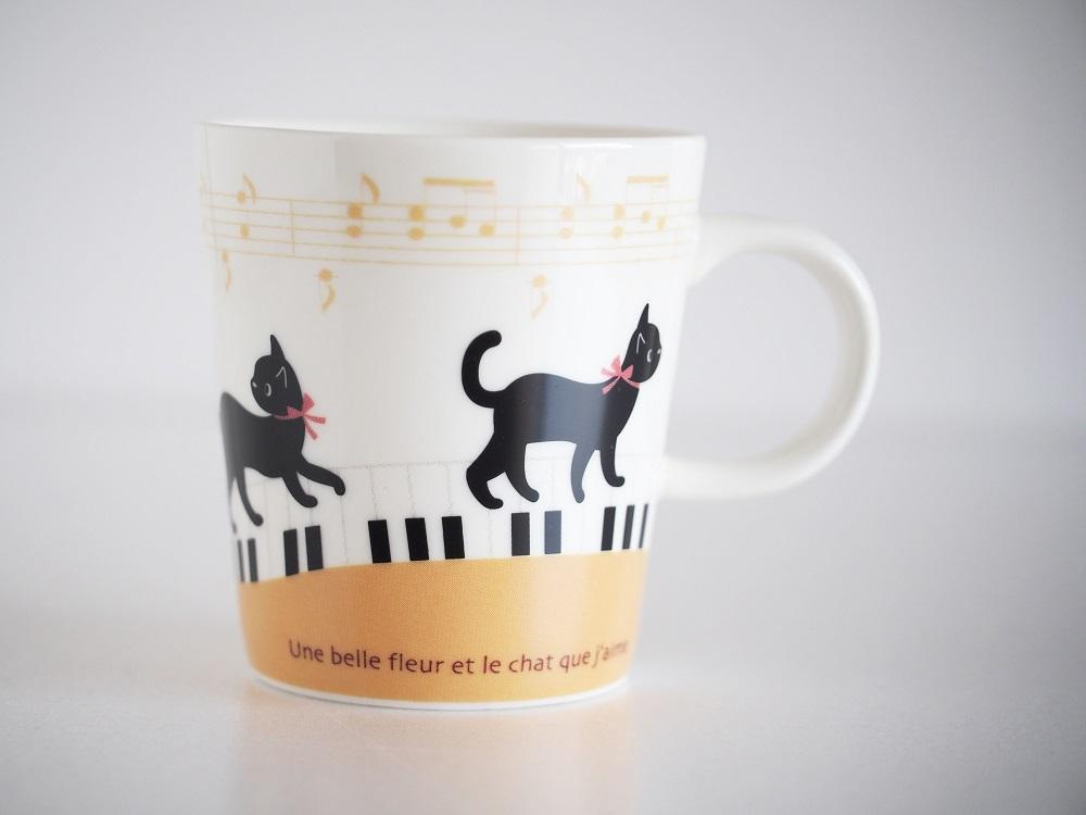 マグカップ　ピアノ