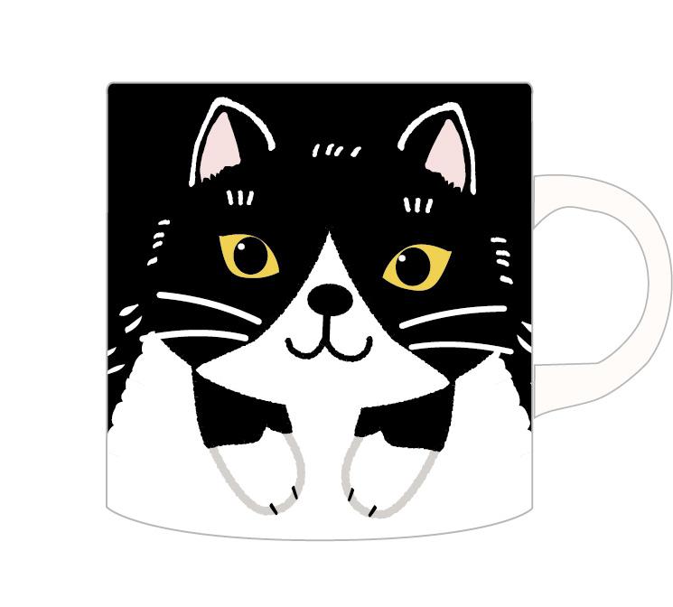 アニマルマグ　ハチワレ