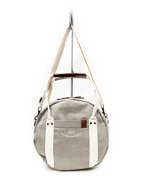 003190000 / 帆布ロゴ刺繍配色　2WAYトート　ﾊｲ