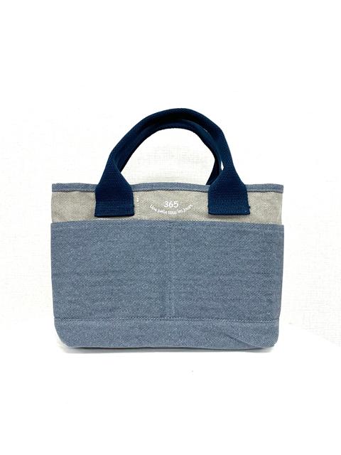 003183000 / 365　再生帆布　手提げバッグ　内側仕切り　全3カラー　ｺﾝ