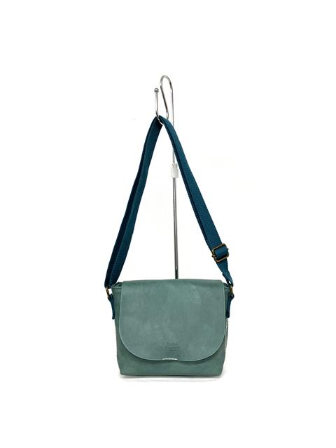 003188600  カラー合皮　合皮　ミニショルダーバッグ　全4カラー　ｸﾞﾘｰﾝ