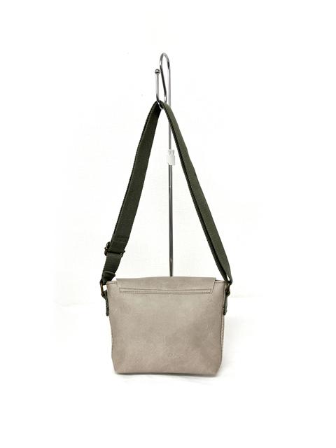 003188600  カラー合皮　合皮　ミニショルダーバッグ　全4カラー　ｸﾞﾚｰｼﾞｭ