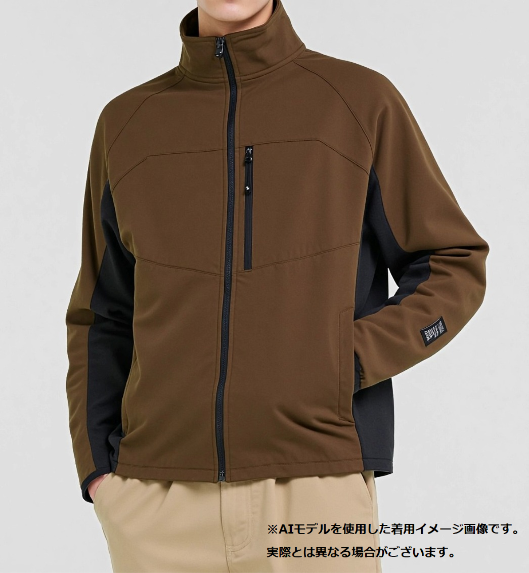 【6枚セット】TULTEX 防風ニット裏フリースジャケット