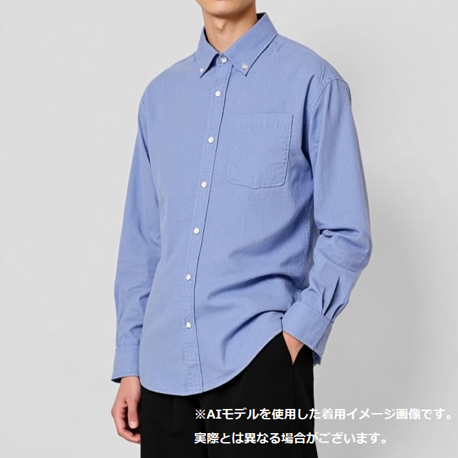 【12枚セット】オックスBDシャツ メンズ オックスフォードシャツ 無地 長袖シャツ 紳士