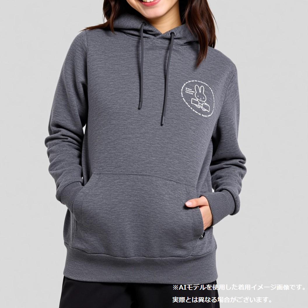 【6枚セット】ミッフィー ワーク ダンボール パーカー レディース あったか 防寒 ストレッチ