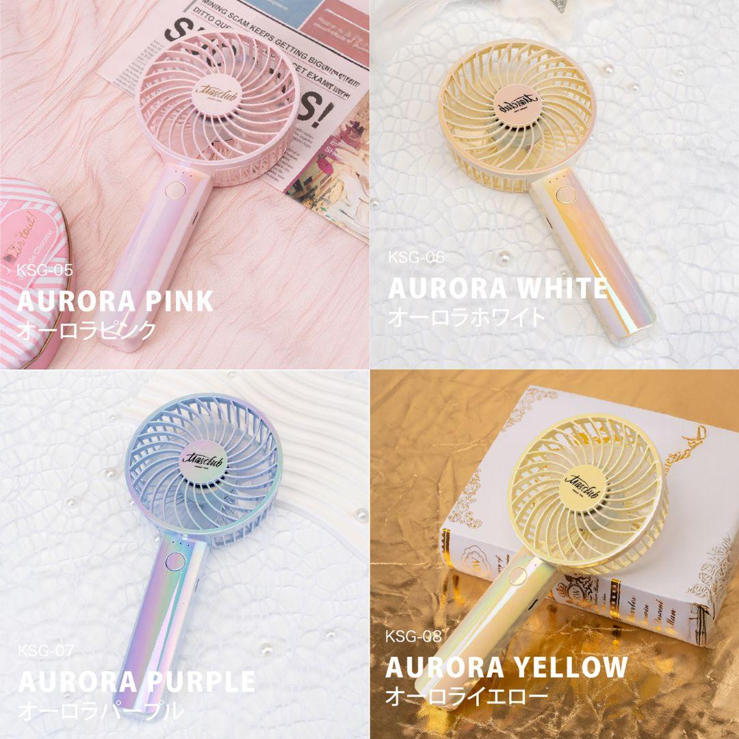 MASCLUB フランファン ハンディファン 首掛け 卓上扇風機 小型扇風機  扇風機 夏対策