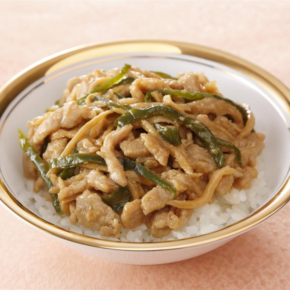 東京 「赤坂四川飯店」監修 青椒肉絲丼の具6個セット