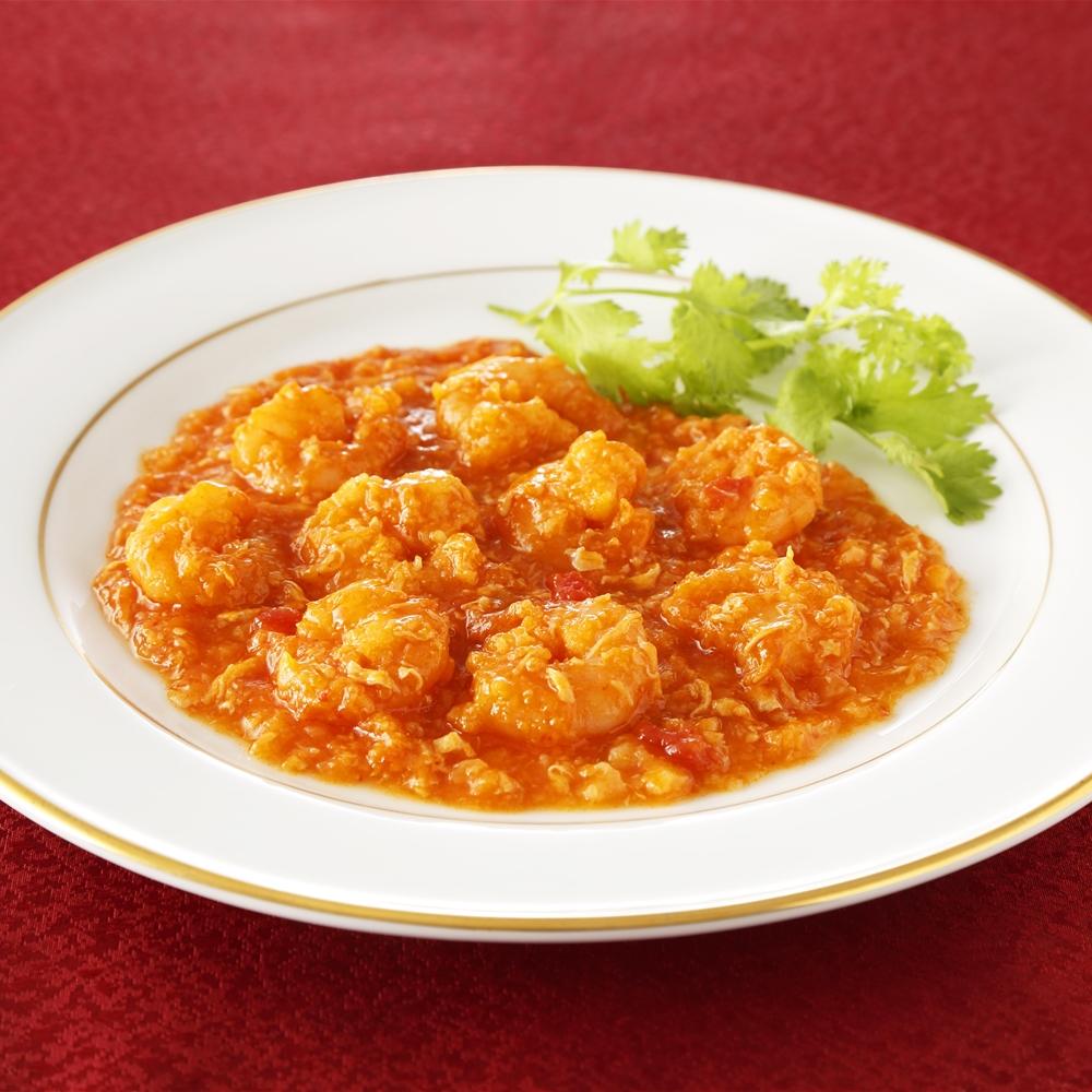 「菰田欣也」監修 ずわい蟹入りエビチリソース4食セット