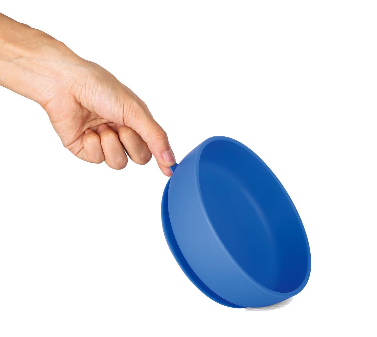 ピタッとシリコン皿 レッド