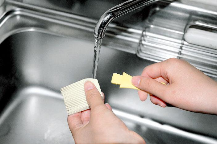 シリコン塗り刷毛LLブルー