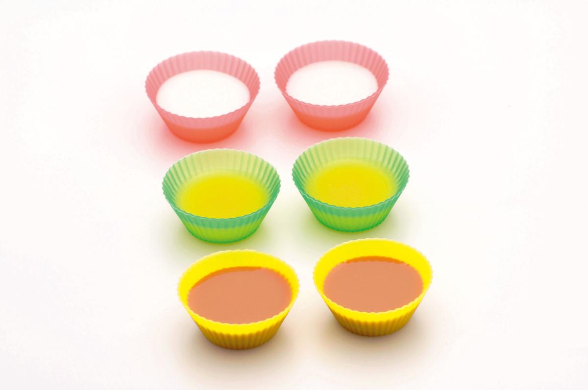 シリコンマフィンカップ ブリスター12個セット