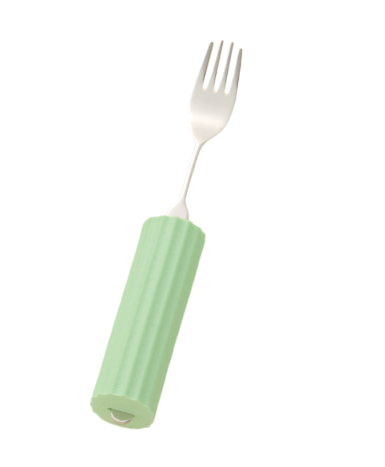 オールステンレスハンドル・シリコンスポンジ付 SS-28 フォーク小