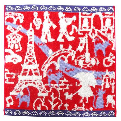 イッソエッコ今治タオル 日本製 ミニハンカチ 2222cm