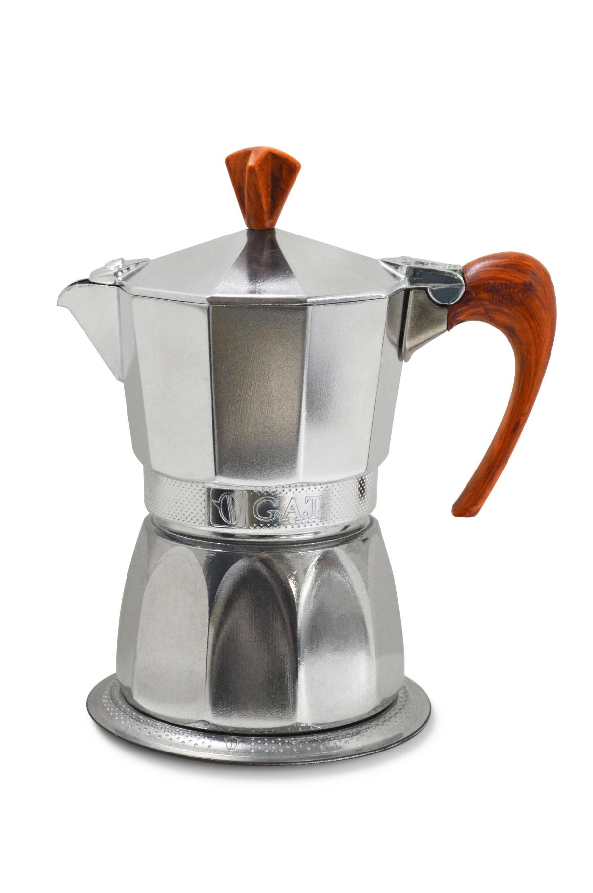 イタリア製　エスプレッソメーカー　IH両対応　GATカフェティエラ　マグニフィカ