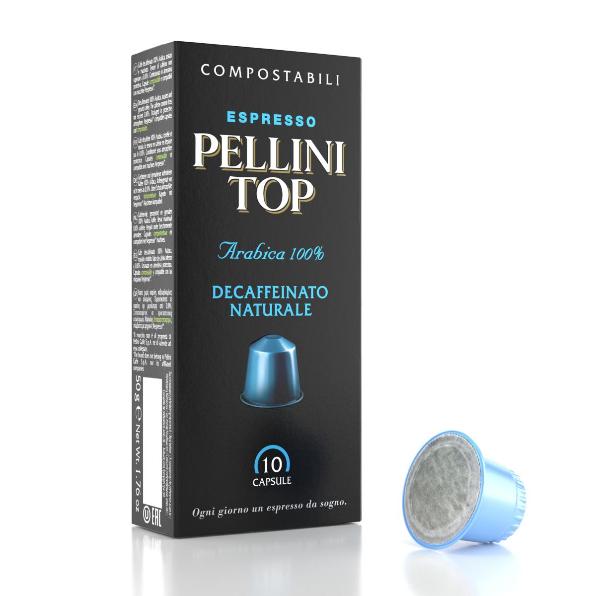 ペリーニ　エスプレッソカプセル　デカフェ　(使用豆原産国：ブラジル、コロンビア他/製造国：イタリア)
