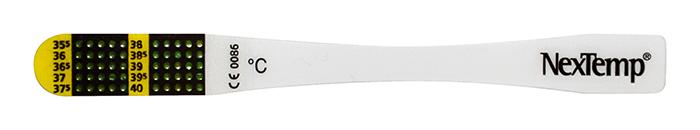 超薄型液晶体温計フラットミニ業務用 100枚入