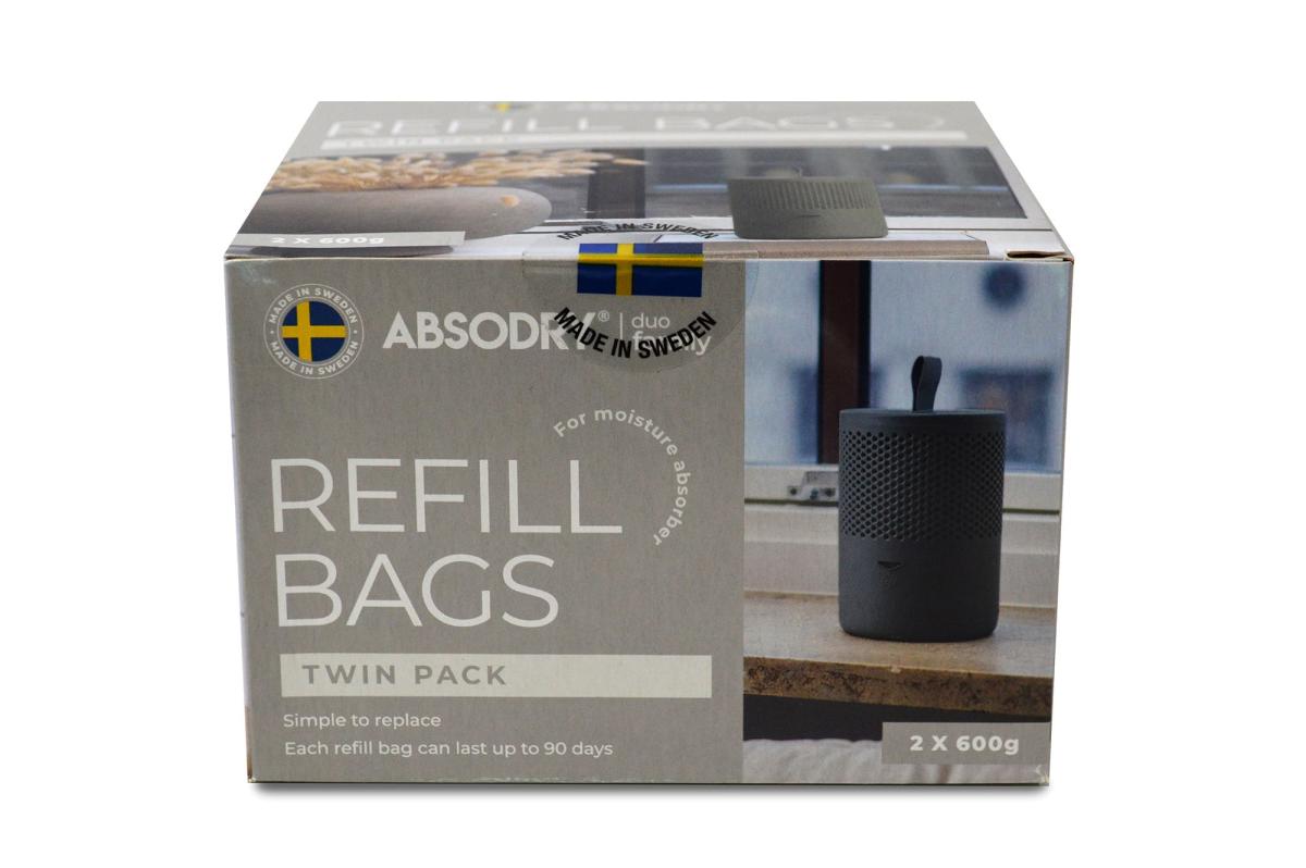北欧雑貨アブソドライ　エコ除湿器　専用リフィル2点セット　スウェーデン発