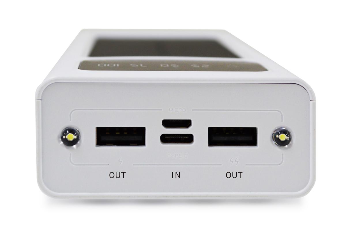 ソーラーパワーバンクIII　モバイルバッテリー　スマホ充電　節電対策  停電対策