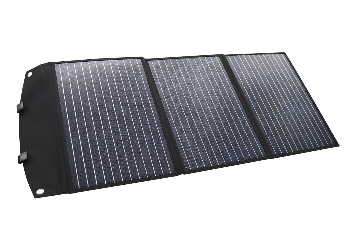 EVER Bright　１００Ｗソーラーパネル  太陽光発電  iphone 充電可  停電対策