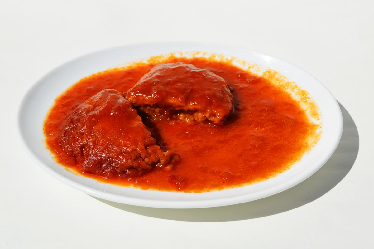 永谷園監修 EX 美味しい長期保存食賞味期限製造から5年間　煮込みハンバーグ2個セット