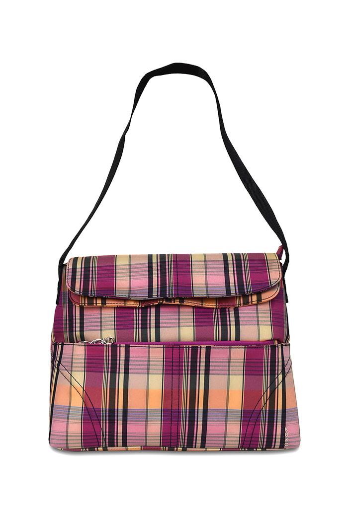 Cosmoda　KOKO 　保温・保冷バック　ナディーヌ　パープルチェック