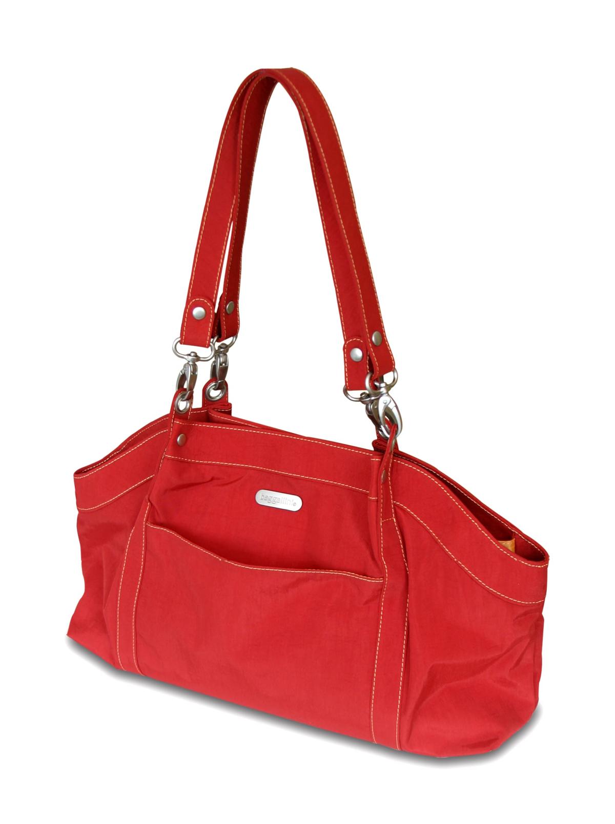 BAGGALLINI（バッカリーニ）ベビーハンプトンバック　トマト　ファスナー開閉