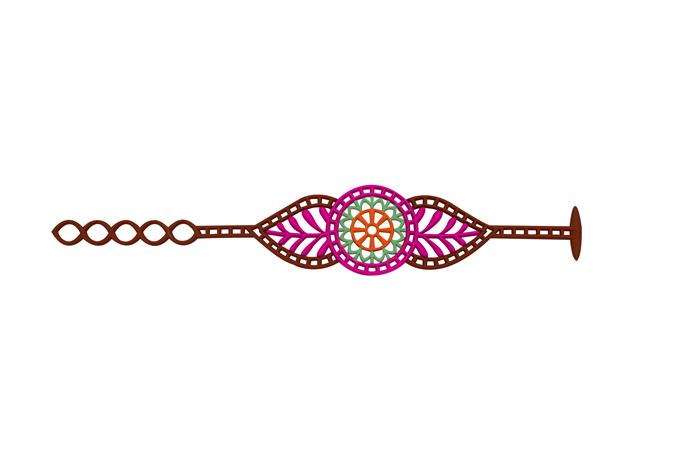 Batucadaバチュカダ 　ハンドメイドブレスレッド　インディアン