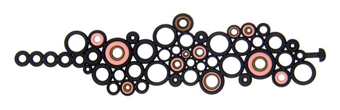 【夏前特価】Batucada(バチュカダ) 　ハンドメイドブレスレッド　エリブス　トリコロール