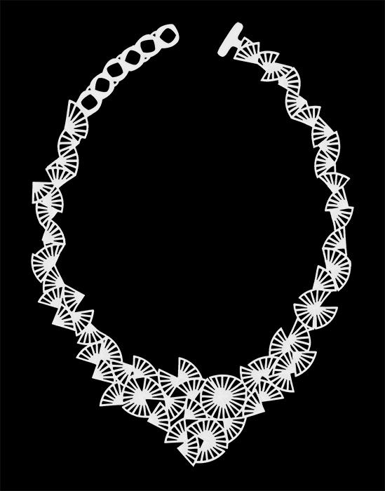 夏前特価Batucadaバチュカダハンドメイドネックレス　 オリガミ