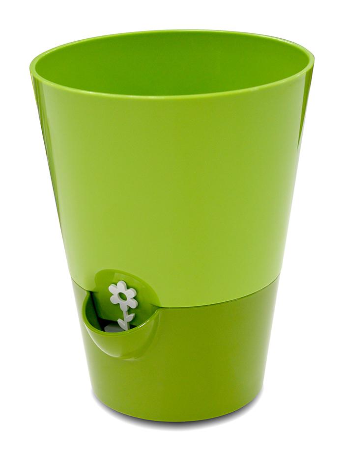 エムザ　フレッシュハーブポット　250ml　自動水やり植木鉢