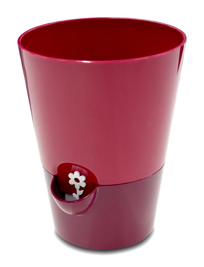 エムザ　フレッシュハーブポット　250ml　自動水やり植木鉢