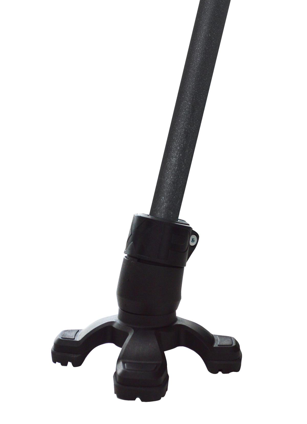 オッセンベルクステッキ専用土台4支点　セーフティーベース　ブラック